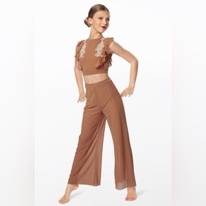 Weissman Elite “Golden Hour “ dance costume style #SM12288